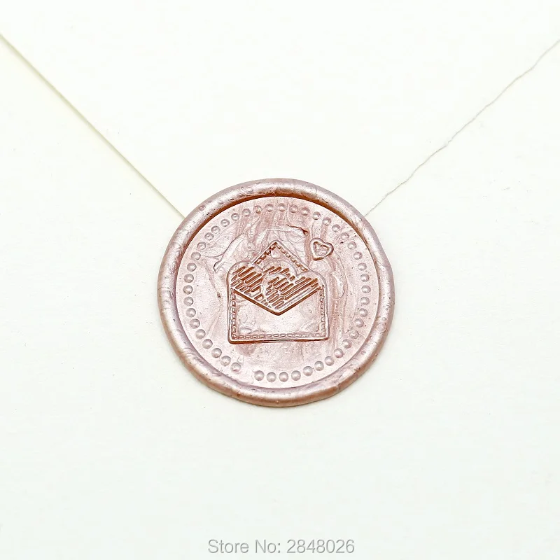 Wax Seal Stamp Kit - Love letter Wax Sealแสตมป์,ซองWax Sealชุดแสตมป์,งานแต่งงานไอเดียของขวัญซีล,ของขวัญปาร์ตี้,