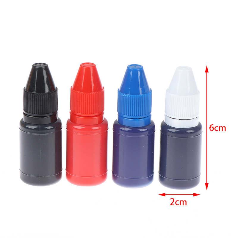 Self Inking Stamp - 10ml Inkpad Flash Refill หมึกปั๊มแห้งเร็วแสงแสตมป์น้ํามัน