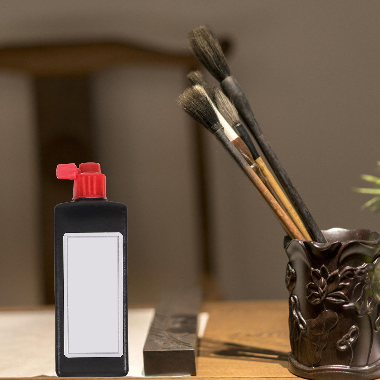 หมึกเขียนพู่กันจีนคุณภาพดี เขี - Calligraphy Ink Bottle บทวิจารณ์และราคา