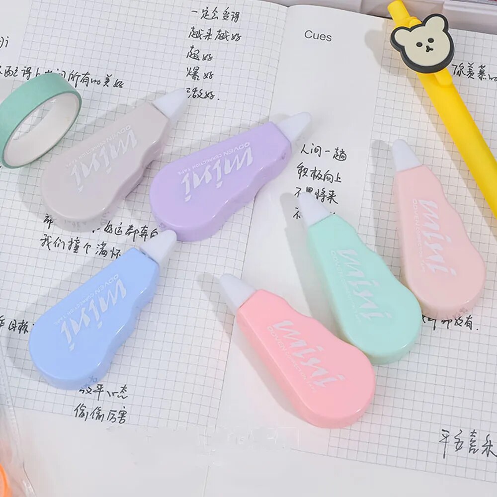 ชุด 6 ชิ้น/เซ็ต เทปลบคำผิด 24  - Correction Tape Roller บทวิจารณ์และราคา