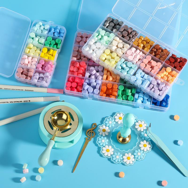 ชุดตราประทับขี้ผึ้งเคลือบเงา ช - Wax Seal Stamp Kit บทวิจารณ์และราคา
