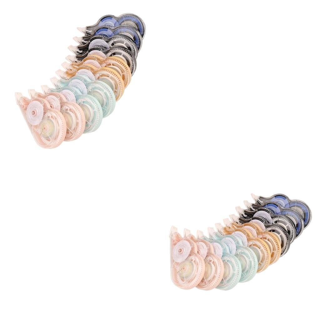 10 ชิ้น 8 เมตร x 5 มิลลิเมตรเท - Correction Tape Roller บทวิจารณ์และราคา