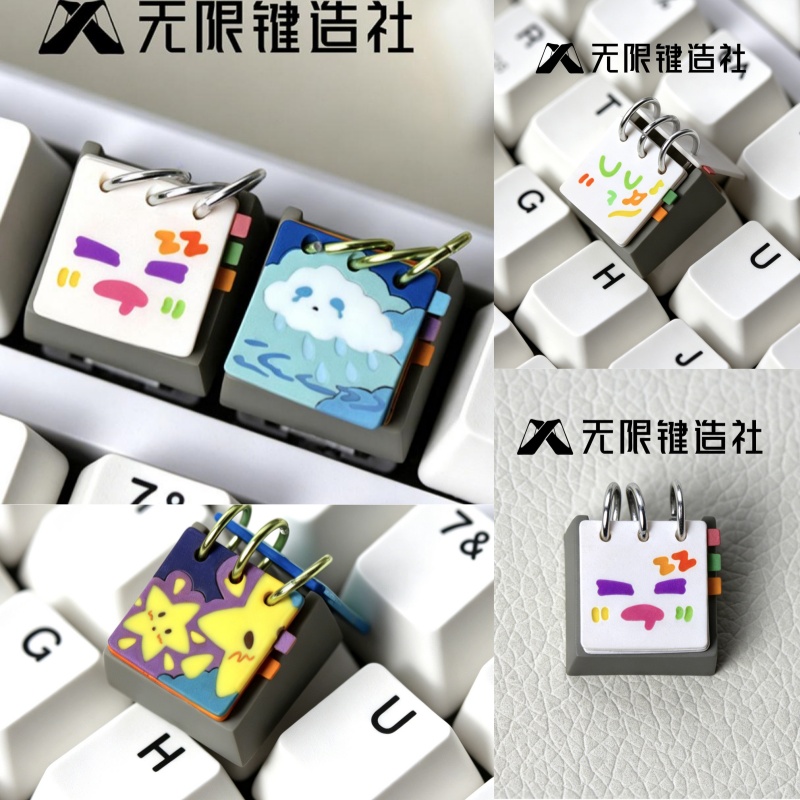 คีย์แคปเรซิ่นลายปฏิทินน่ารัก W - Ideal Stationery & Office Supply บทวิจารณ์และราคา