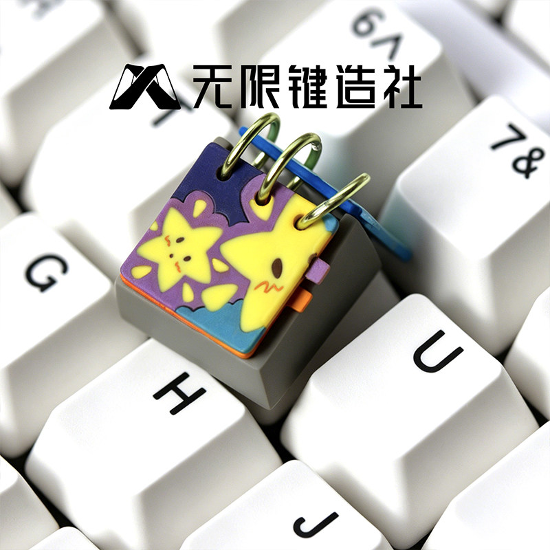 คีย์แคปเรซิ่นลายปฏิทินน่ารัก W - Ideal Stationery & Office Supply บทวิจารณ์และราคา