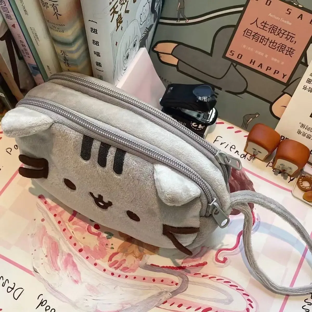 กระเป๋าดินสอลายการ์ตูนแมวอ้วนค - Stationery Warehouse บทวิจารณ์และราคา