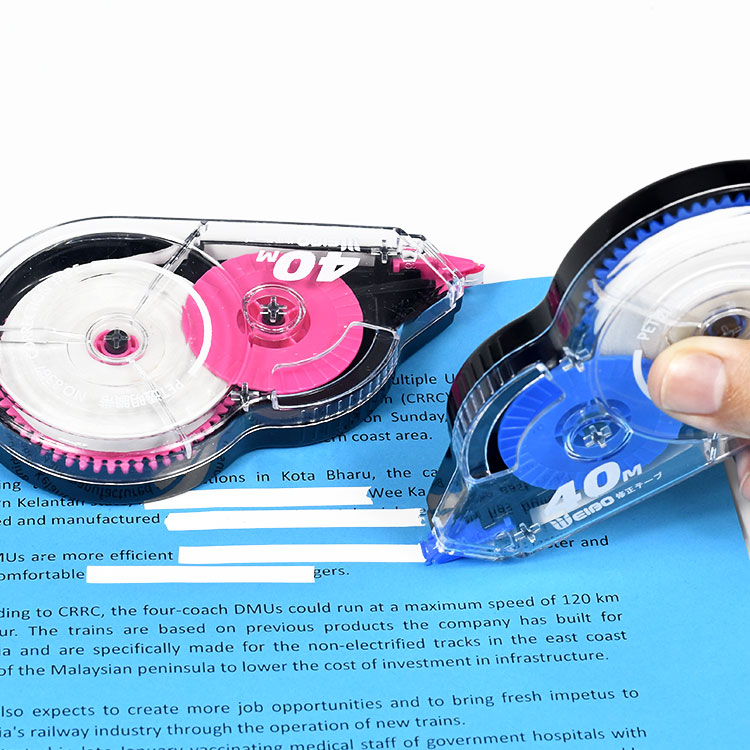 Test ยาว40M สีขาว Out โรงงานโด - Correction Tape Roller บทวิจารณ์และราคา