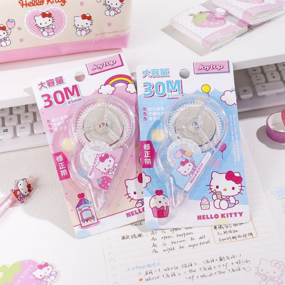 เทปลบคำผิดแท้ Hello Kitty Sanr - Correction Tape Roller บทวิจารณ์และราคา