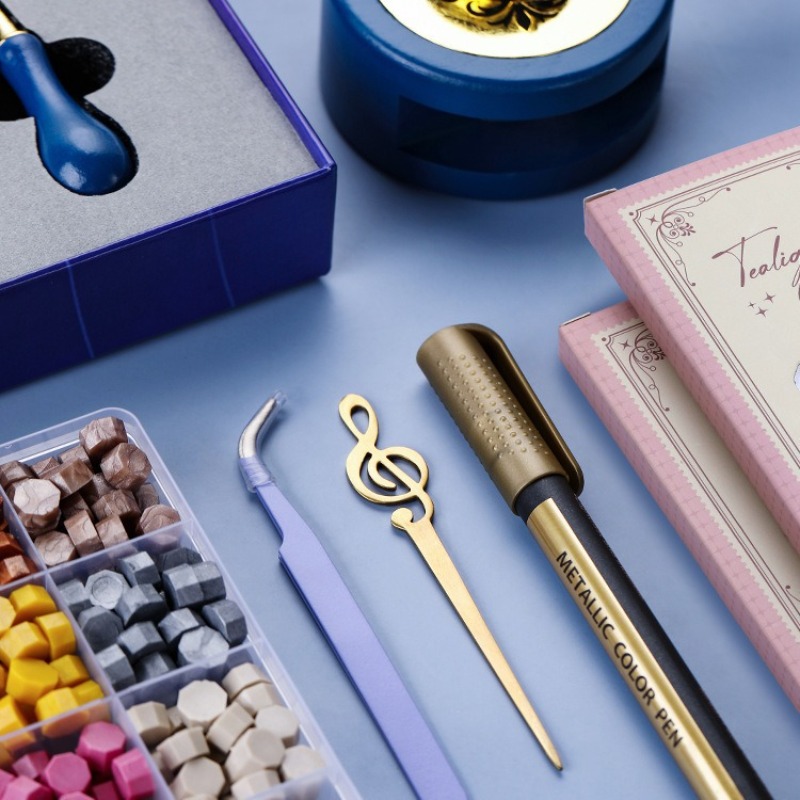 ชุดอุปกรณ์ประทับตราขี้ผึ้งครบช - Wax Seal Stamp Kit บทวิจารณ์และราคา
