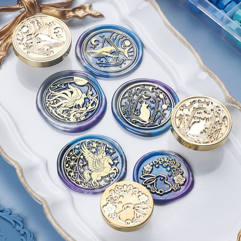 ชุดอุปกรณ์ประทับตราขี้ผึ้งครบช - Wax Seal Stamp Kit บทวิจารณ์และราคา