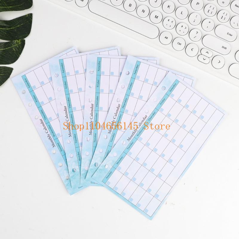 กระดาษรีฟิลแบบแผ่นหลวม แบบมีเส - Planner Weekly Budget บทวิจารณ์และราคา