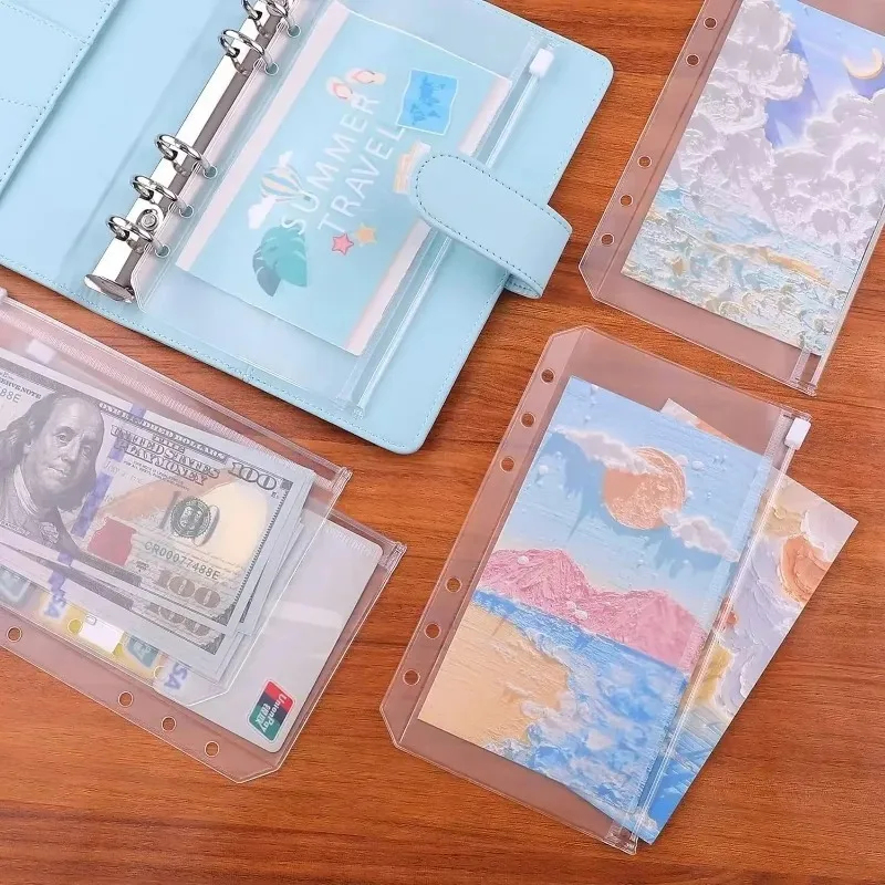 ซองซิปใส่เอกสาร A6 6 รู 6-24 ช - Planner Weekly Budget บทวิจารณ์และราคา