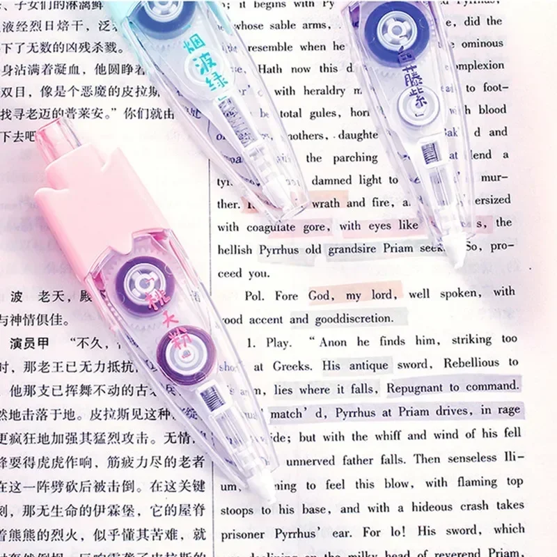 เทปลบข้อความวิตกแบบกดเทปลบคำผิ - Correction Tape Roller บทวิจารณ์และราคา