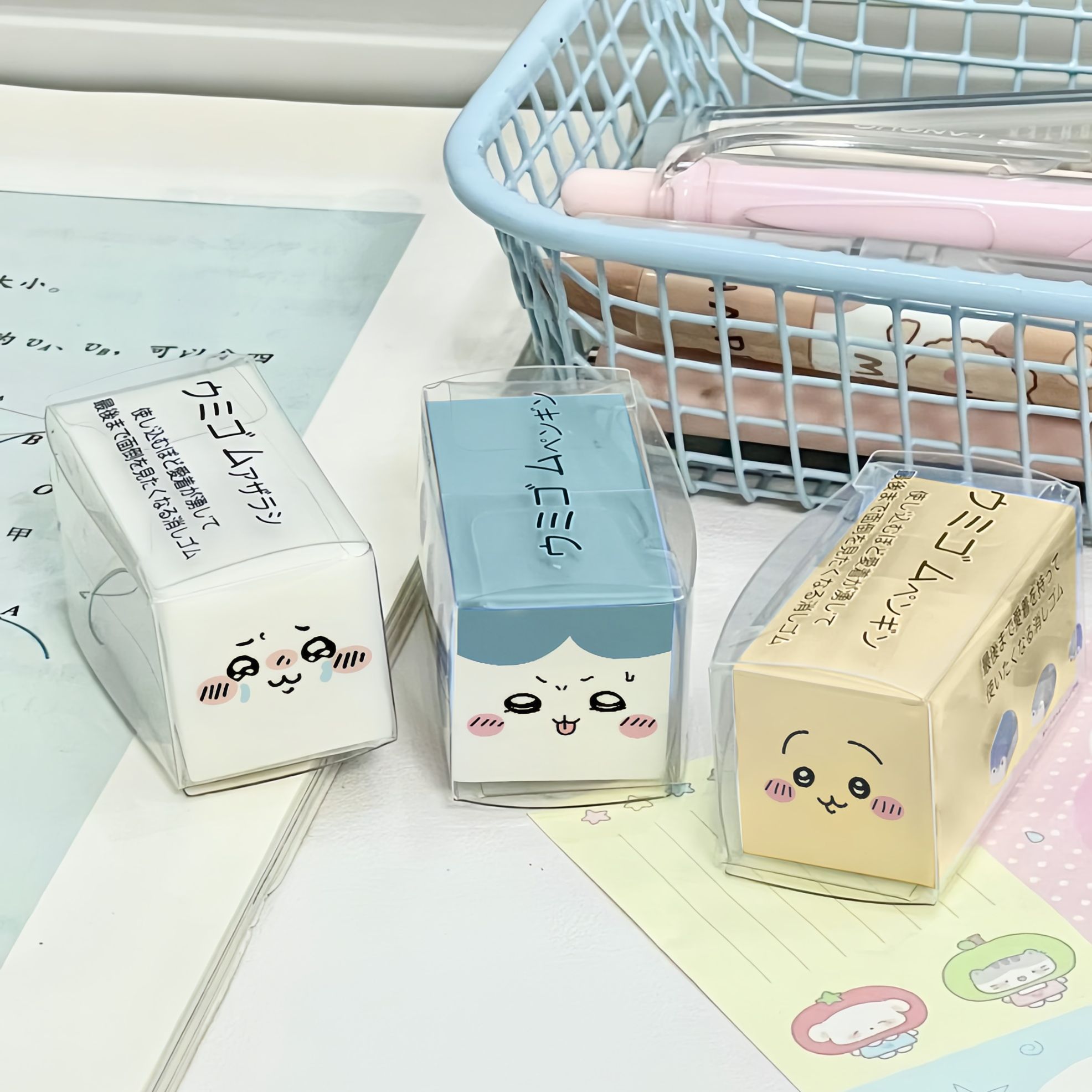ยางลบ Chiikawa ลายการ์ตูนน่ารั - Stationery Warehouse บทวิจารณ์และราคา