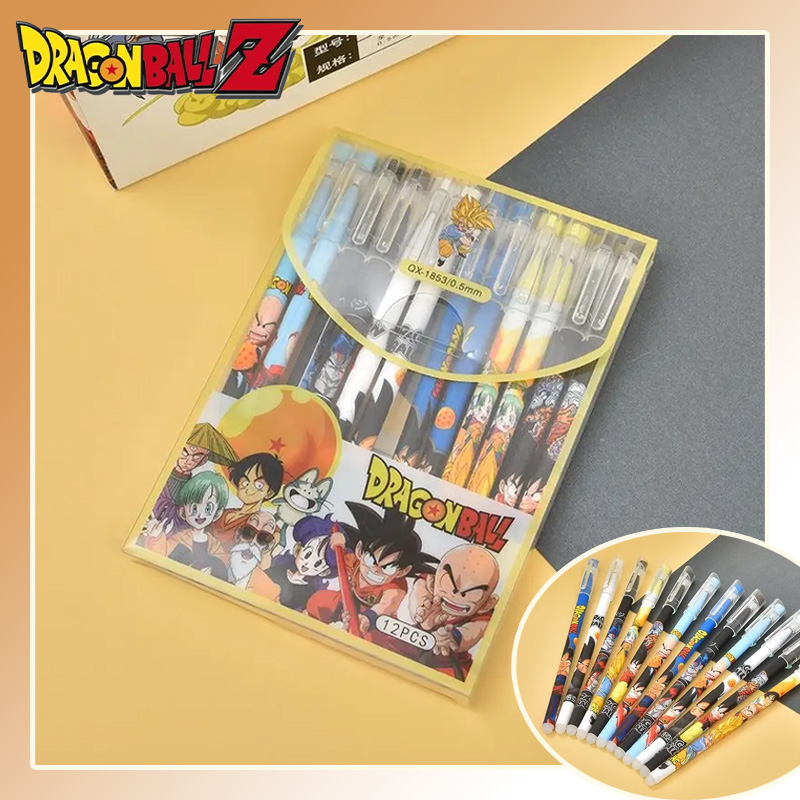 12 ชิ้น/เซ็ตดราก้อนบอลเจลปากกา - Office Supply Office Stationery Items บทวิจารณ์และราคา