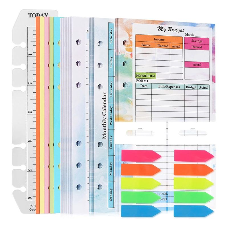 รีฟิลสมุดแพลนเนอร์ ABBQ-A6 รุ่ - Planner Weekly Budget บทวิจารณ์และราคา