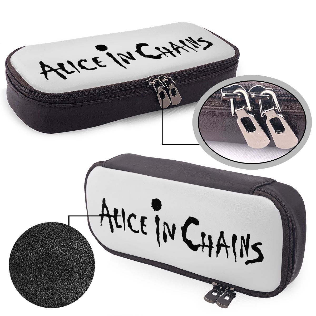 กระเป๋าใส่ดินสอหนังลาย Alice I - Stationery And Office Supply Chain บทวิจารณ์และราคา